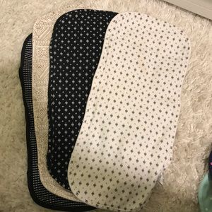 4pk burp cloths